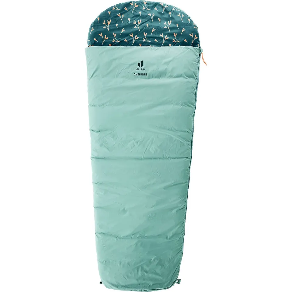 deuter-overnite-sacco-a-pelo-per-giovani-mummia-con-zip-integrale-gusci-senza-cu image 1