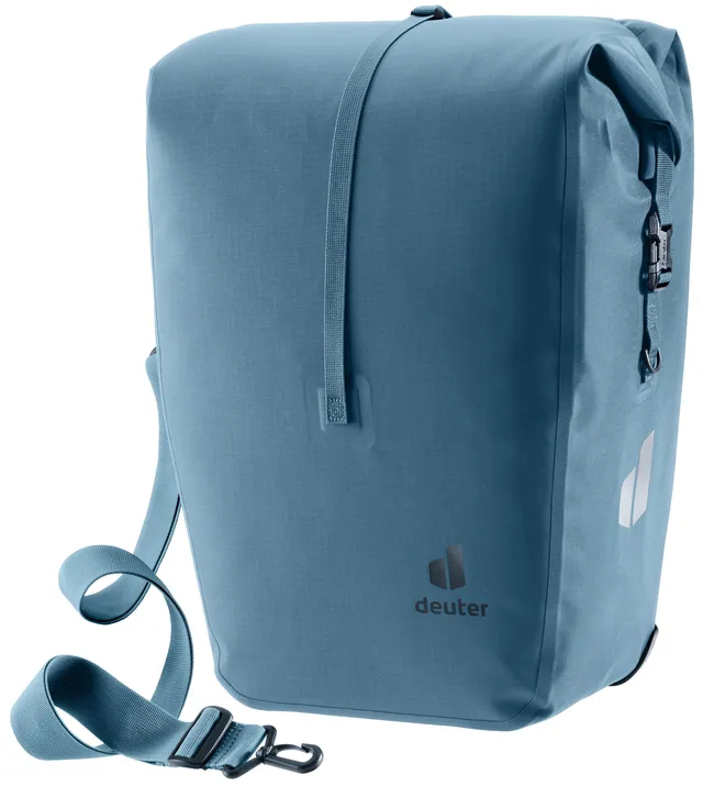 deuter-visby-20-5-borsa-portapacchi-bicicletta-impermeabile-25-l-con-tracolla-ri image 1