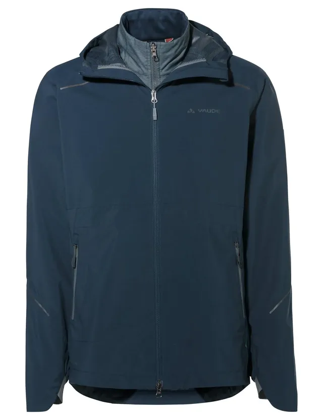 vaude-men-s-yaras-3in1-jacket-giacca-doppia-3-in-1-impermeabile-uomo-da-ciclismo image 1