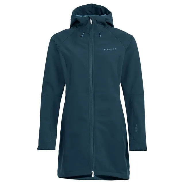 vaude-skomer-cappotto-softshell-donna-con-cappuccio-regolabile-ed-eco-finish-sen image 1