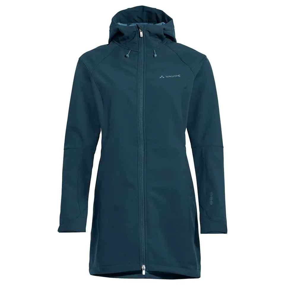 vaude-skomer-cappotto-softshell-donna-con-cappuccio-regolabile-ed-eco-finish-sen image 1
