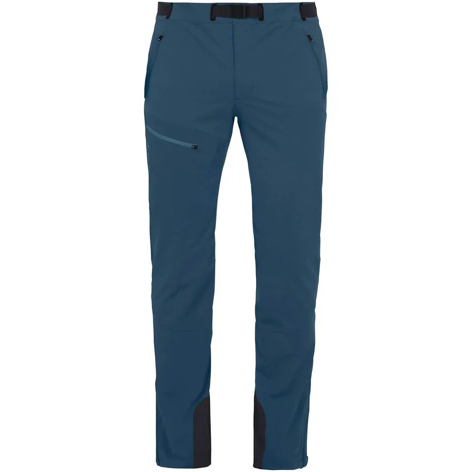 vaude-men-s-badile-pants-ii-pantaloni-softshell-antivento-elasticizzati-con-trat image 1