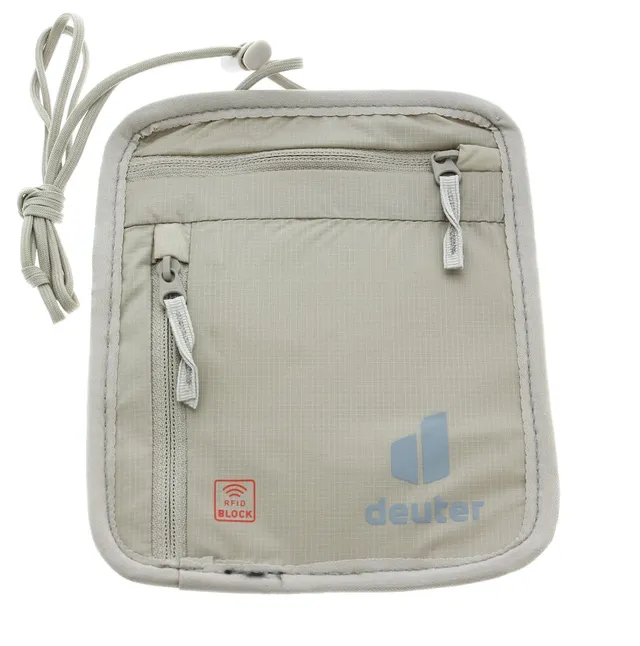 deuter-security-wallet-i-rfid-block-portadocumenti-da-viaggio-da-collo-con-prote image 1