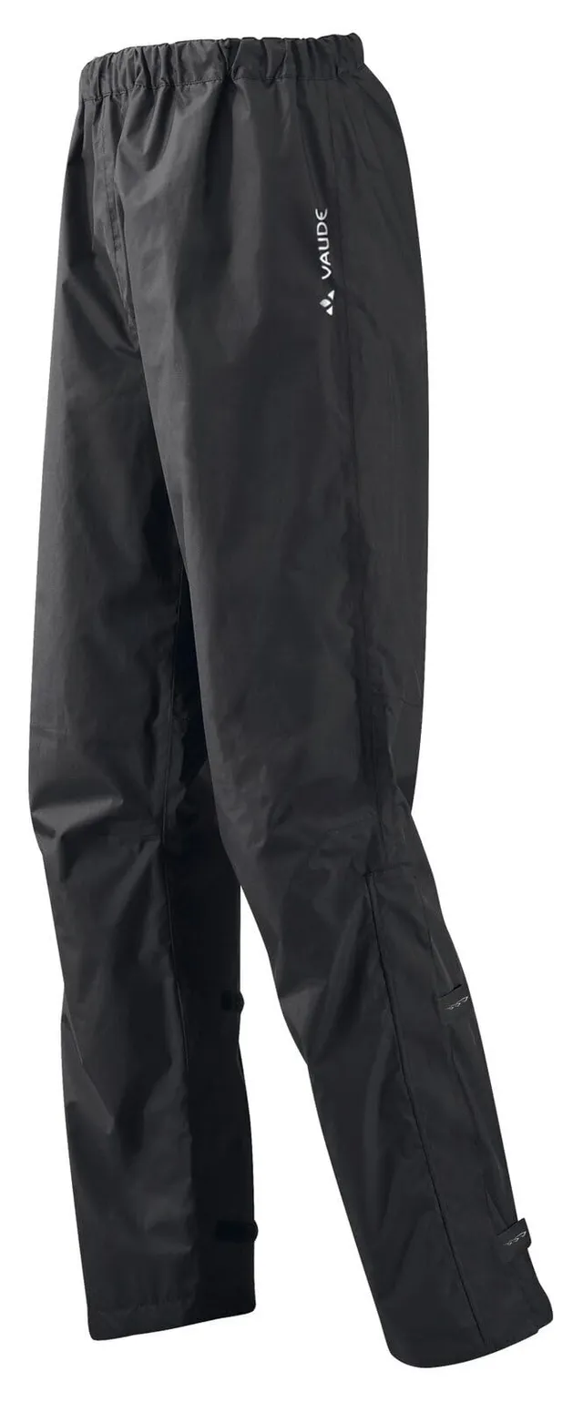 vaude-fluid-ii-pantaloni-impermeabili-da-uomo-2-strati-con-imbottitura-a-rete-bl image 1