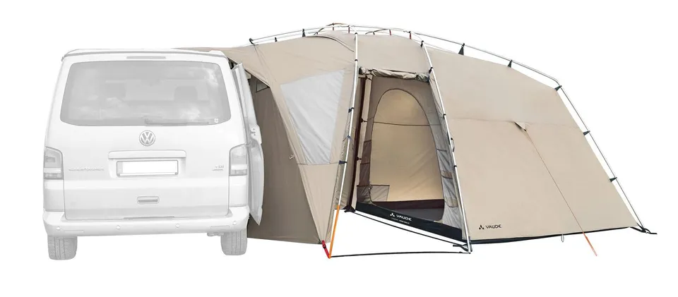 vaude-drive-van-xt-5p-tenda-da-campeggio-per-automobile-5-posti-beige-sand-per-m image 1