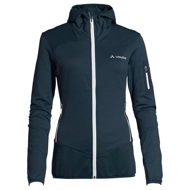 vaude-monviso-giacca-in-pile-donna-calda-con-cerniera-frontale-coperta-e-tasca-s image 1