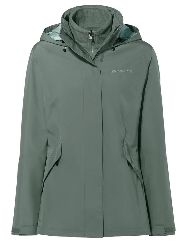 vaude-rosemoor-giacca-3-in-1-da-donna-impermeabile-antivento-con-interno-pile-re image 1