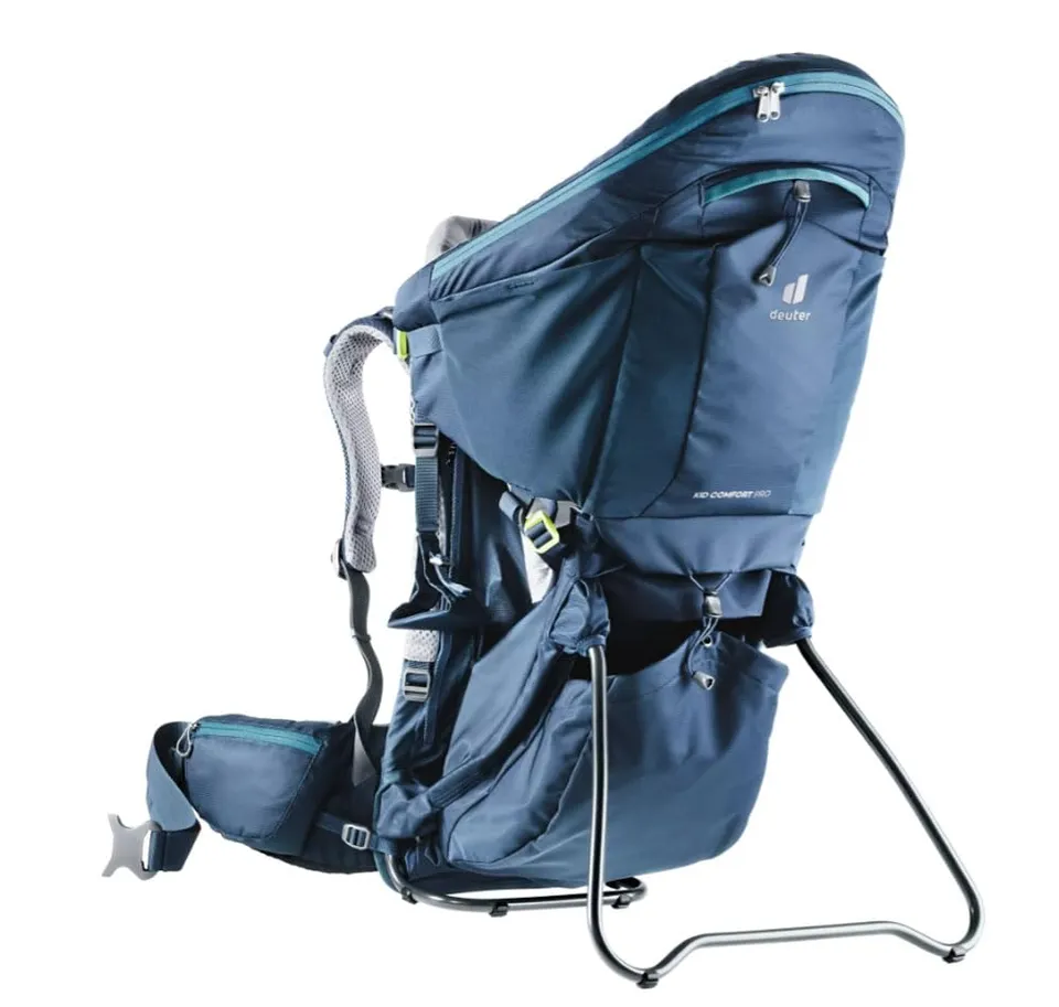 deuter-kid-comfort-pro-portabimbo-con-zainetto-rimovibile-schienale-aircomfort-s image 1
