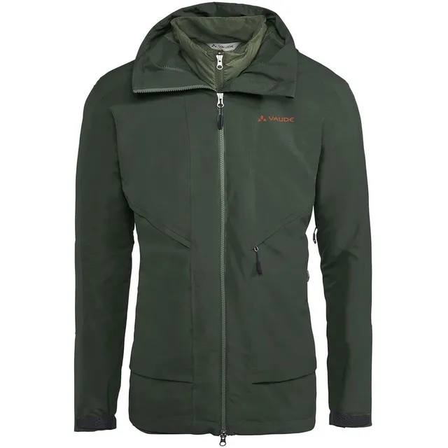 vaude-elope-giacca-doppia-uomo-3-in-1-hardshell-con-membrana-ceplex-green-e-giac image 1