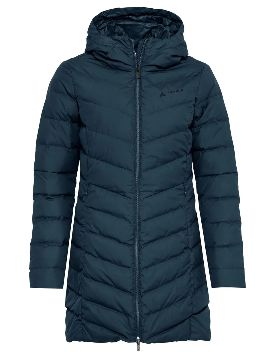 vaude-annecy-down-coat-giacca-piumino-donna-in-piuma-d-anatra-riciclata-con-trap image 1