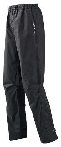 vaude-fluid-ii-pantaloni-impermeabili-da-uomo-2-strati-con-imbottitura-a-rete-bl image 4