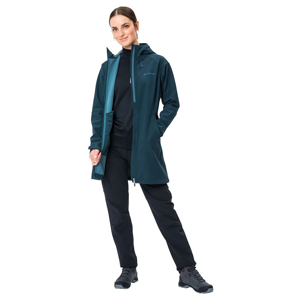 vaude-skomer-cappotto-softshell-donna-con-cappuccio-regolabile-ed-eco-finish-sen image 7