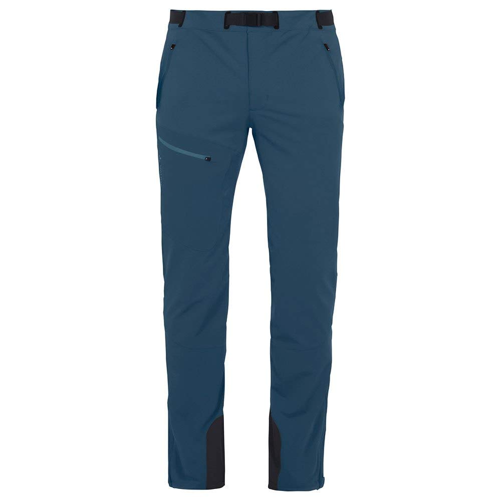 vaude-men-s-badile-pants-ii-pantaloni-softshell-antivento-elasticizzati-con-trat image 4