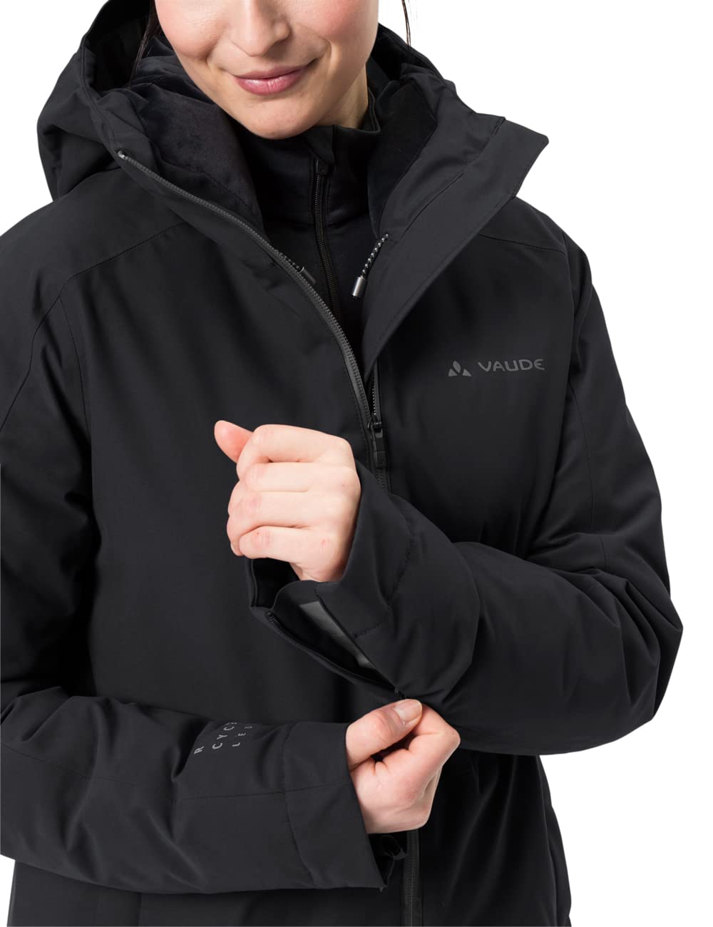 vaude-mineo-coat-iii-cappotto-invernale-donna-antivento-e-impermeabile-riciclato image 6