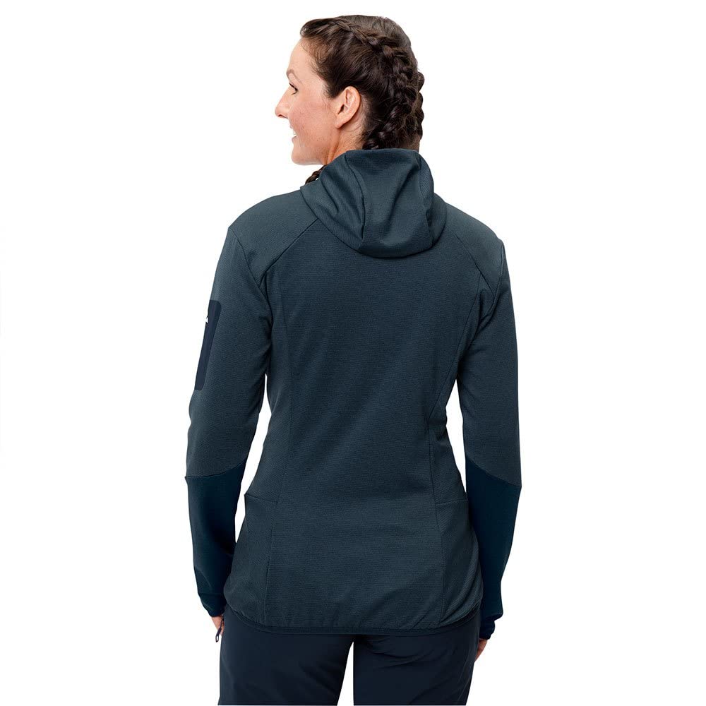 vaude-monviso-giacca-in-pile-donna-calda-con-cerniera-frontale-coperta-e-tasca-s image 5
