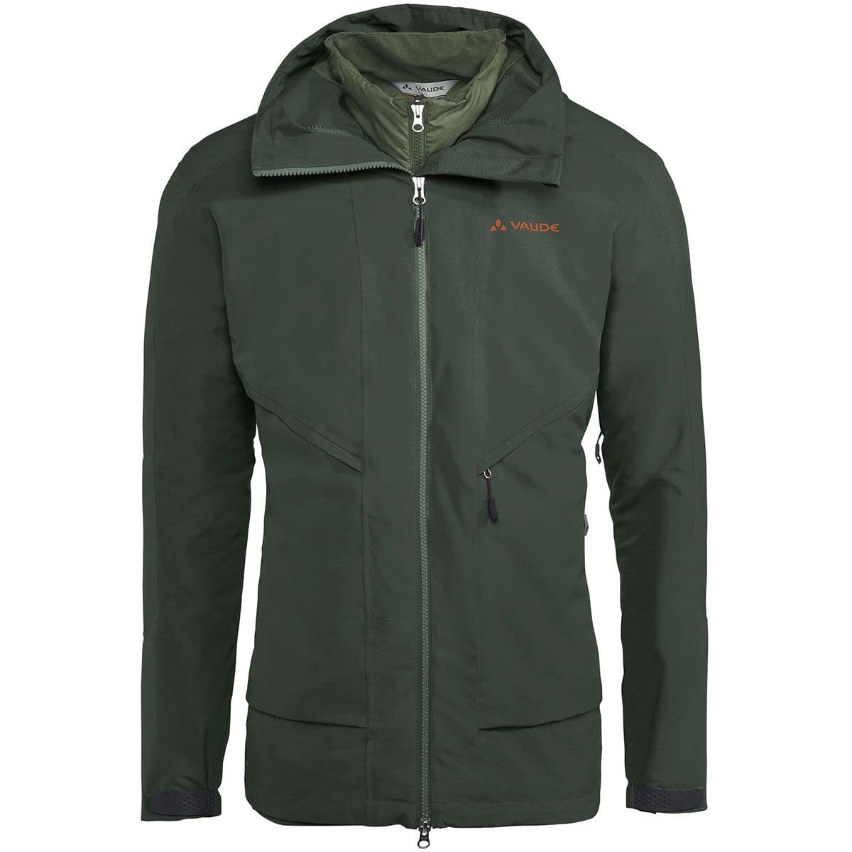 vaude-elope-giacca-doppia-uomo-3-in-1-hardshell-con-membrana-ceplex-green-e-giac image 1