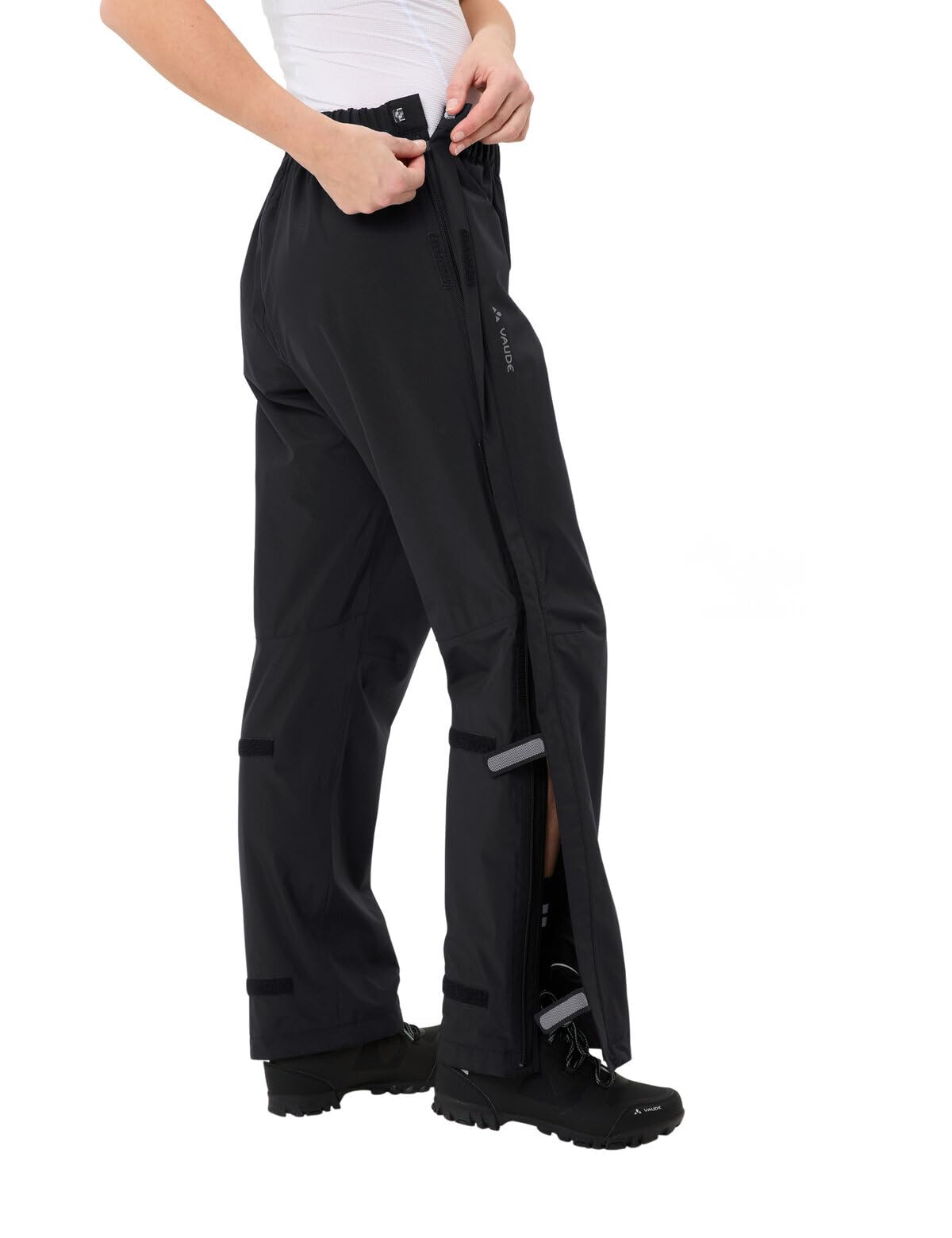 vaude-women-s-fluid-full-zip-pantaloni-impermeabili-da-donna-con-cerniera-integr image 5