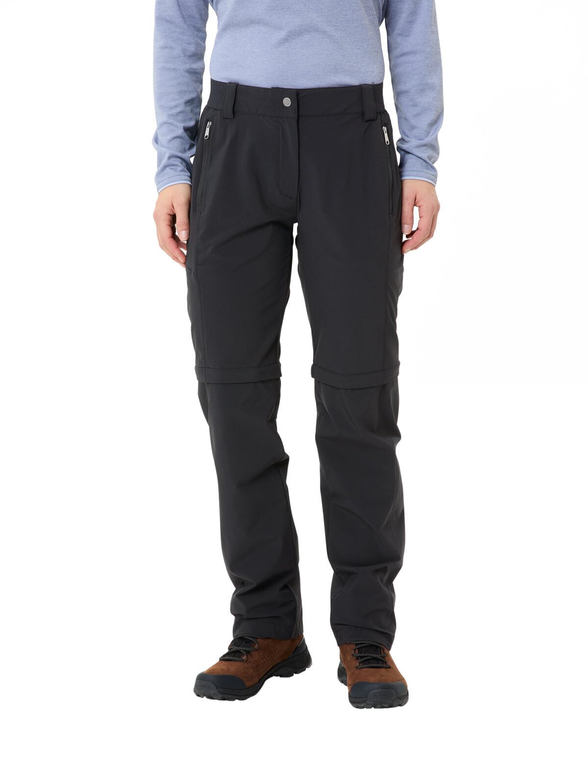 vaude-farley-stretch-zo-t-zip-pantaloni-donna-per-montagna-con-zip-tre-quarti image 2