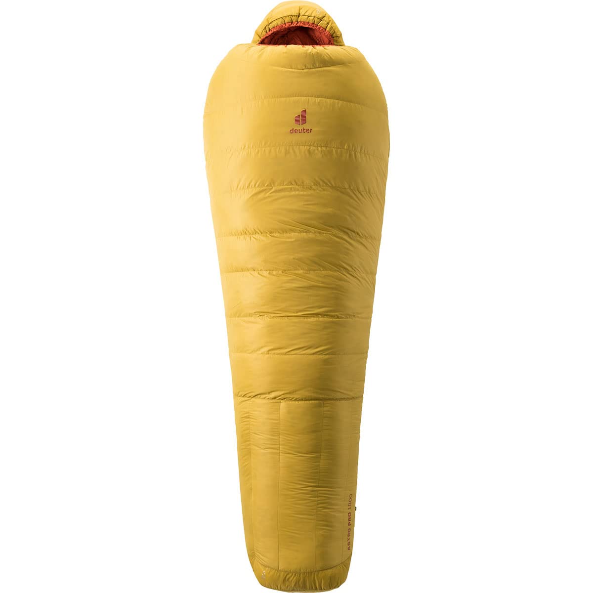deuter-astro-pro-1000-el-extra-long-sacco-a-pelo-in-piuma-certificato-rds-per-bo image 1