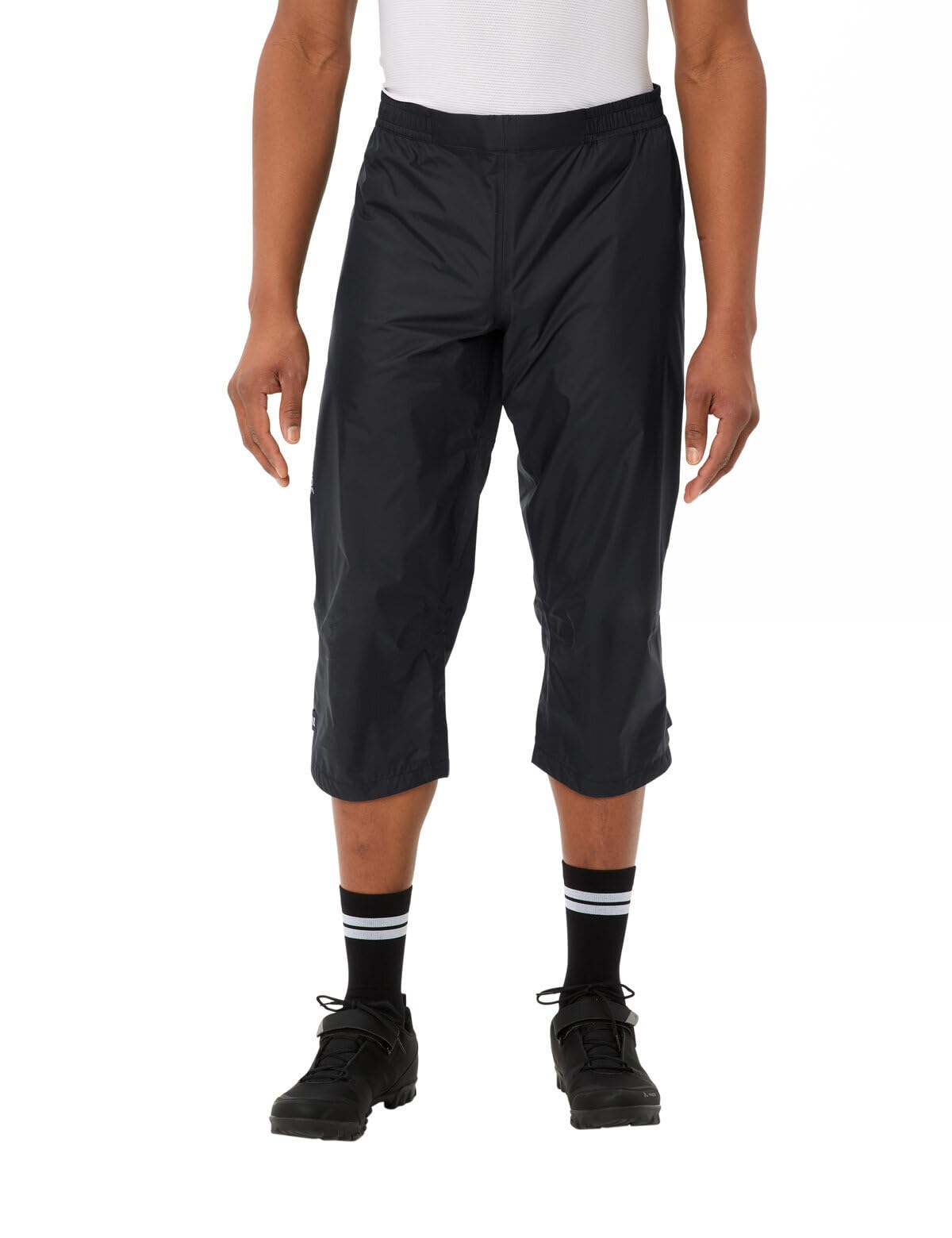 vaude-pantaloni-a-3-4-da-uomo-impermeabili-pantaloni-tre-quarti-antipioggia-blue image 2