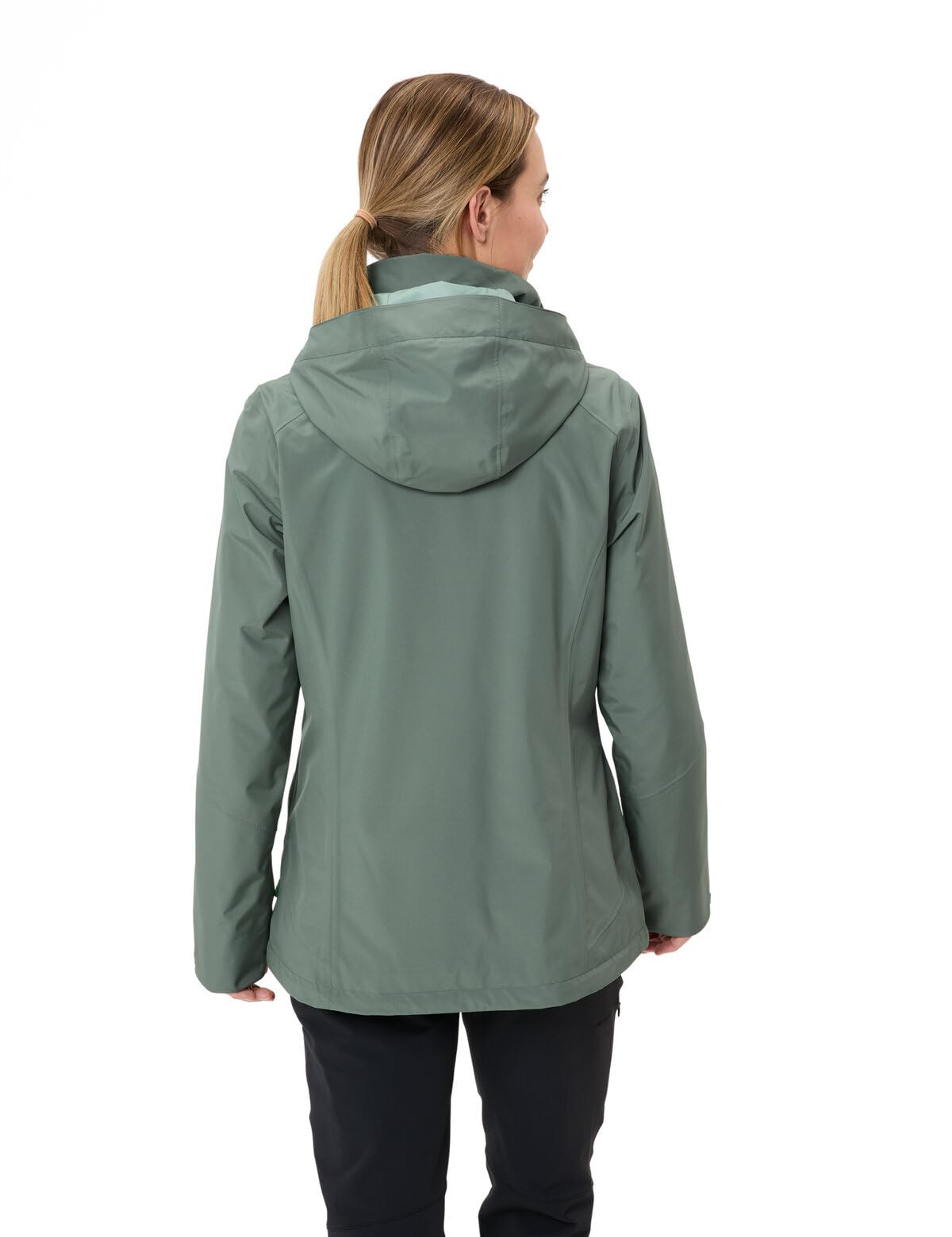 vaude-rosemoor-giacca-3-in-1-da-donna-impermeabile-antivento-con-interno-pile-re image 2