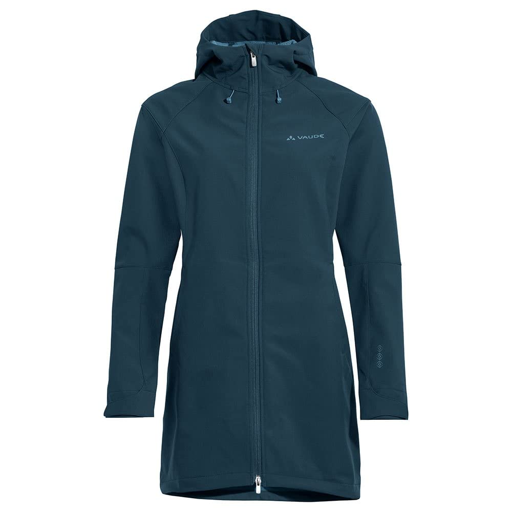 vaude-skomer-cappotto-softshell-donna-con-cappuccio-regolabile-ed-eco-finish-sen image 1