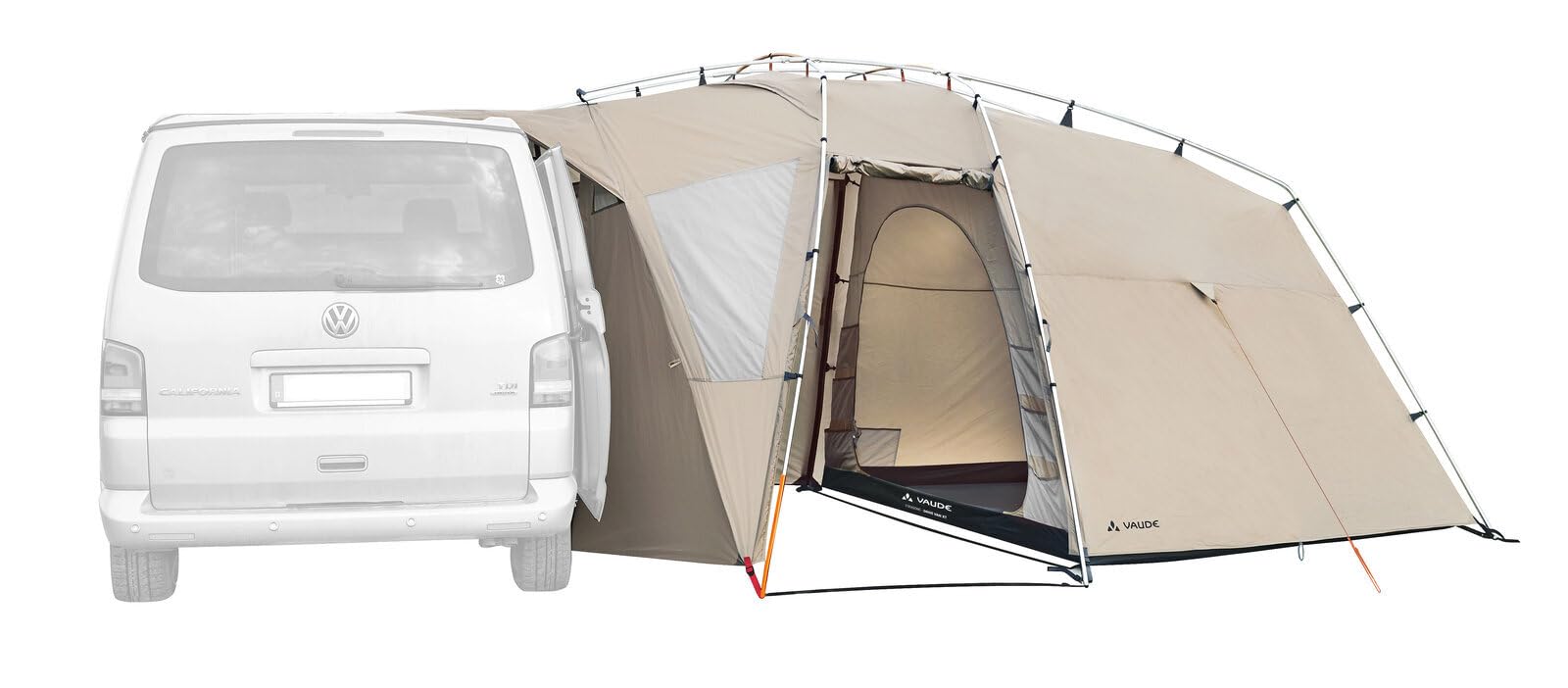 vaude-drive-van-xt-5p-tenda-da-campeggio-per-automobile-5-posti-beige-sand-per-m image 1