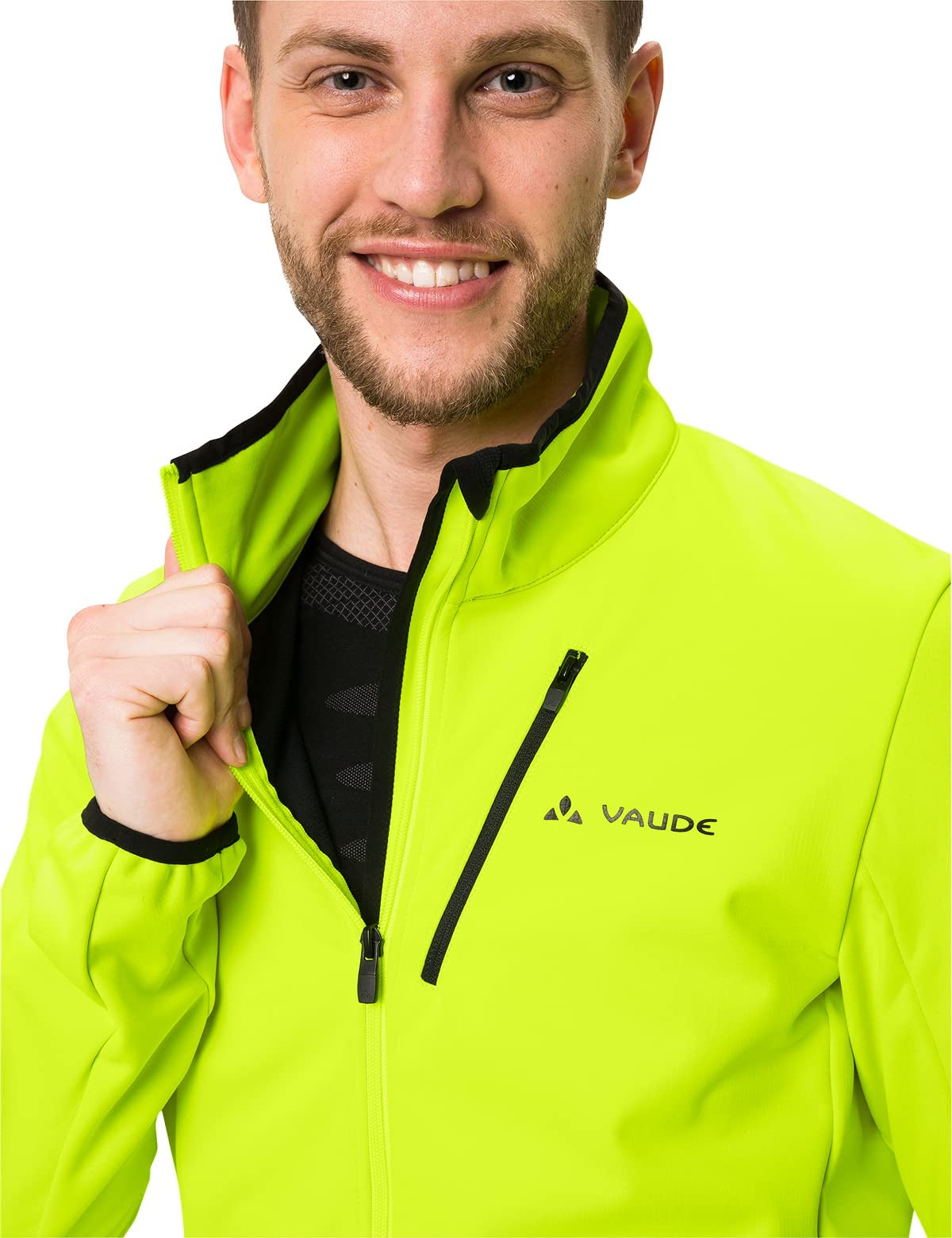 vaude-men-s-matera-softshell-jacket-giacca-softshell-antivento-da-uomo-per-escur image 3