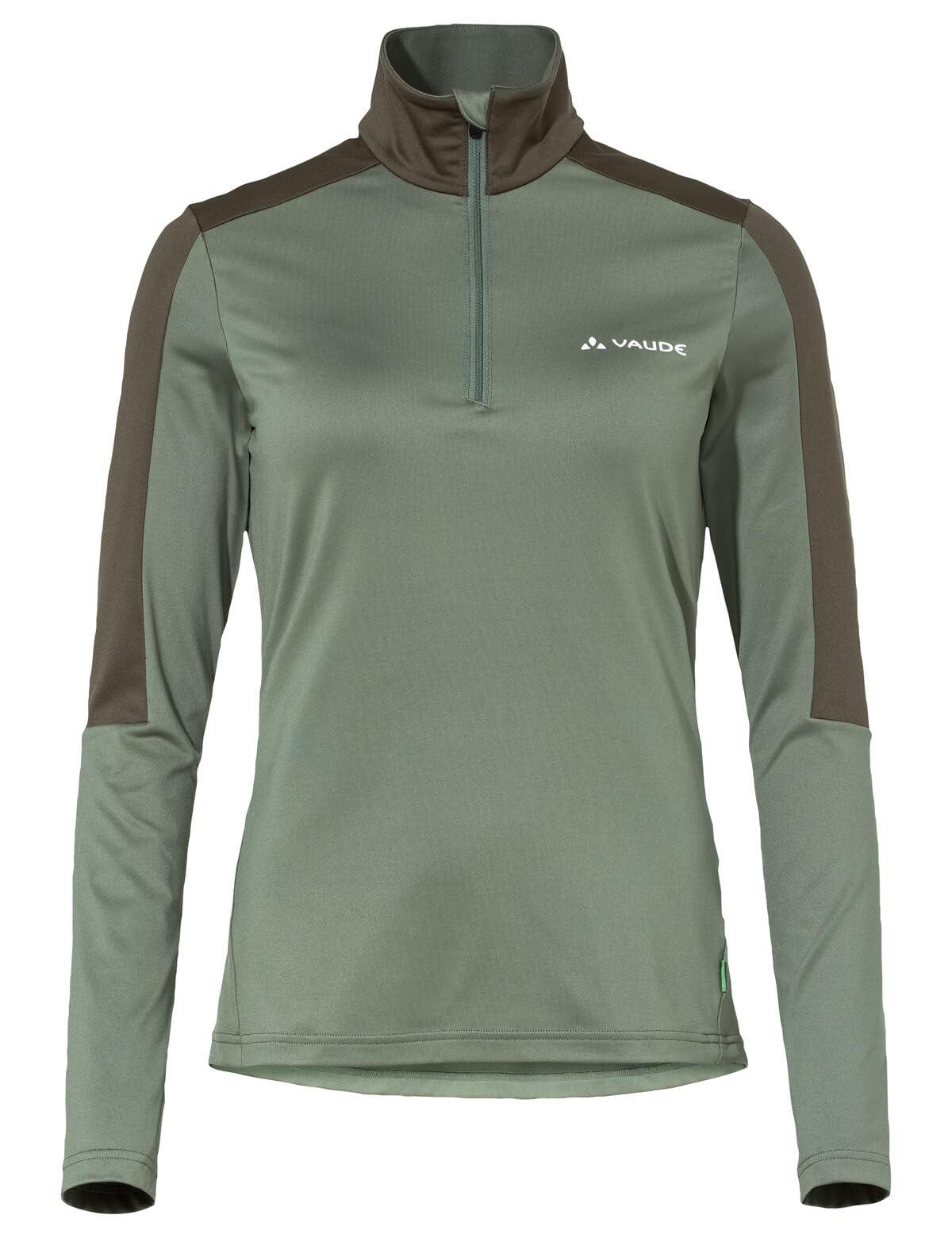 vaude-livigno-halfzip-ii-t-shirt-mezza-zip-donna-da-trekking-e-sport image 1