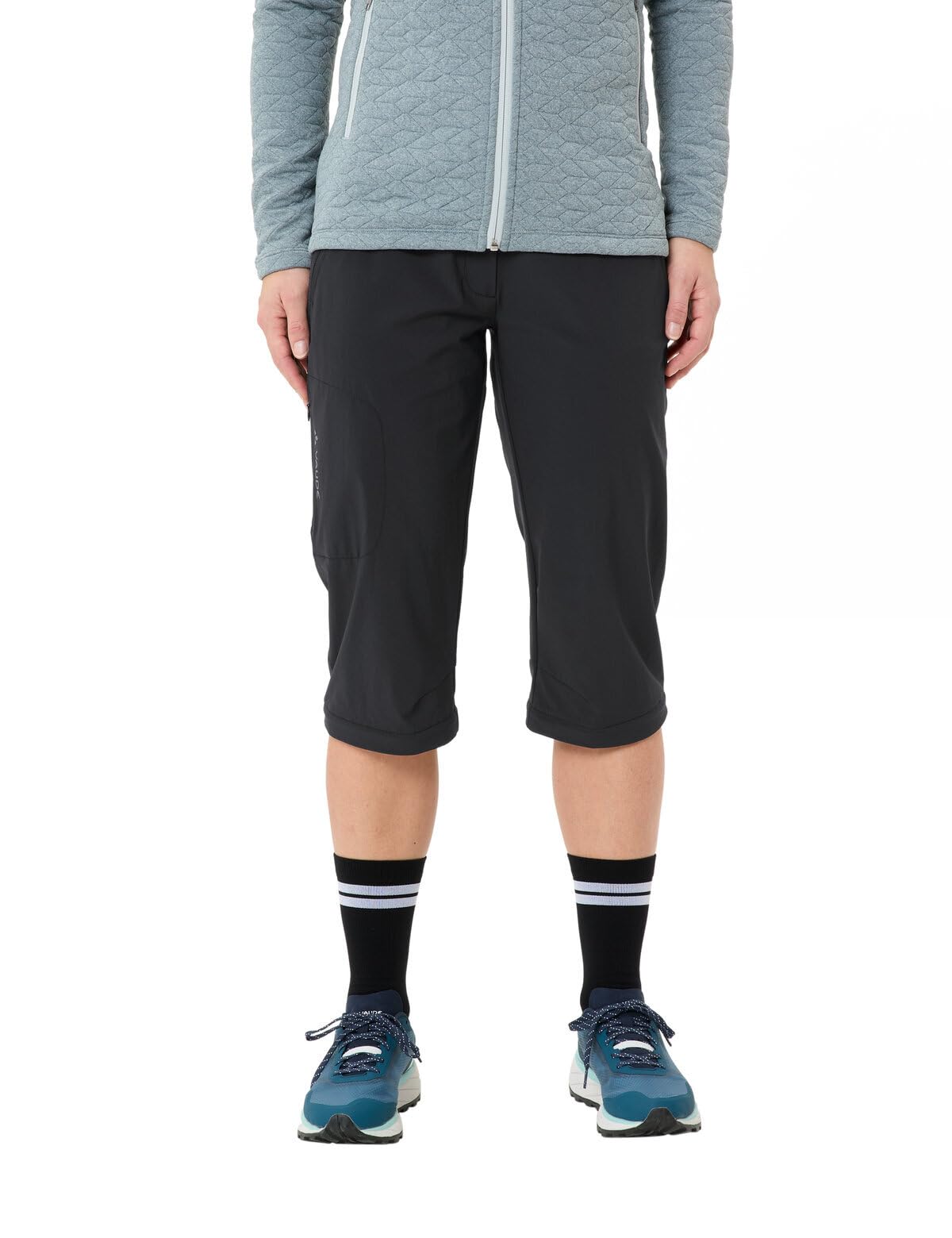 vaude-farley-stretch-capri-t-zip-ii-pantaloni-capri-elasticizzati-da-donna-con-g image 7