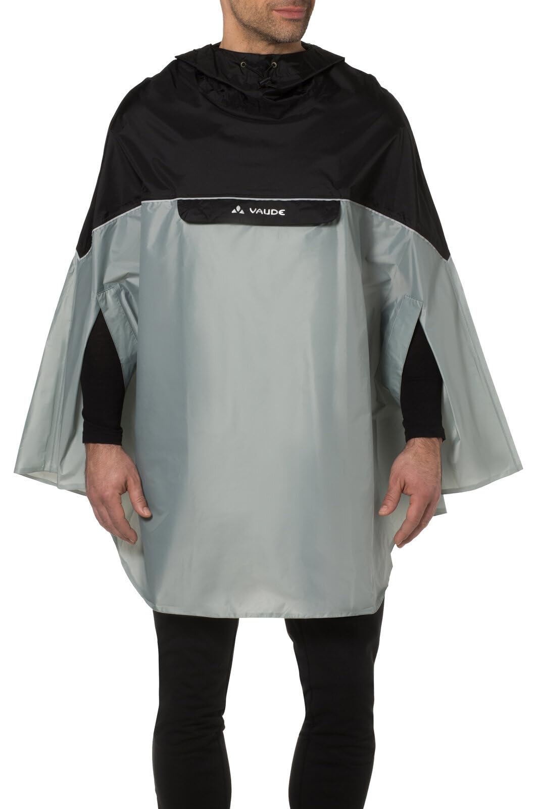 vaude-covero-ii-poncho-impermeabile-da-uomo-con-finestra-nel-cappuccio-eco-finis image 2