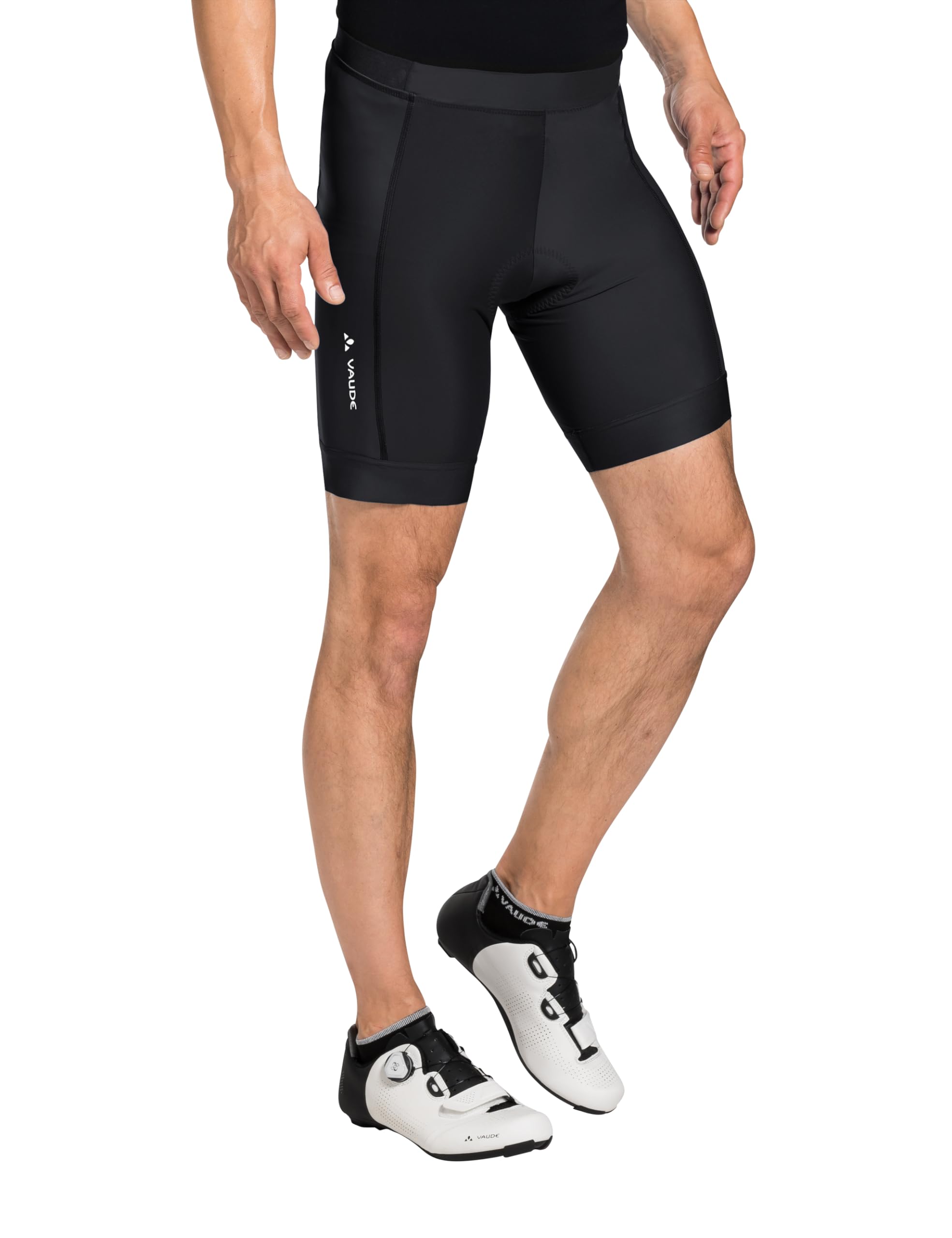 vaude-advanced-pants-iv-pantaloni-ciclismo-uomo-con-fondello-green-riciclato image 2