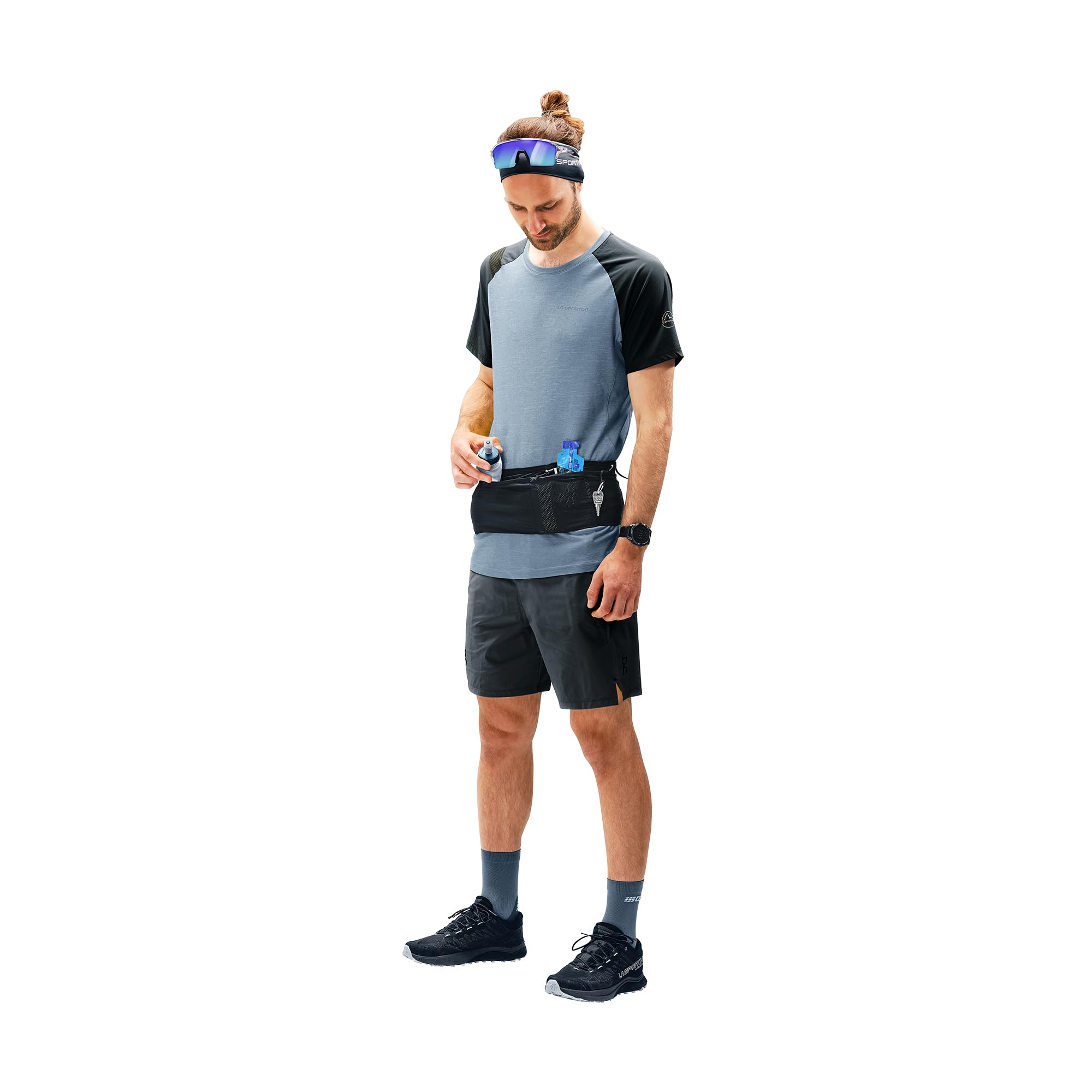 deuter-traick-belt-cintura-da-corsa-con-porta-bastoncini-e-fissaggio-numero-pett image 3