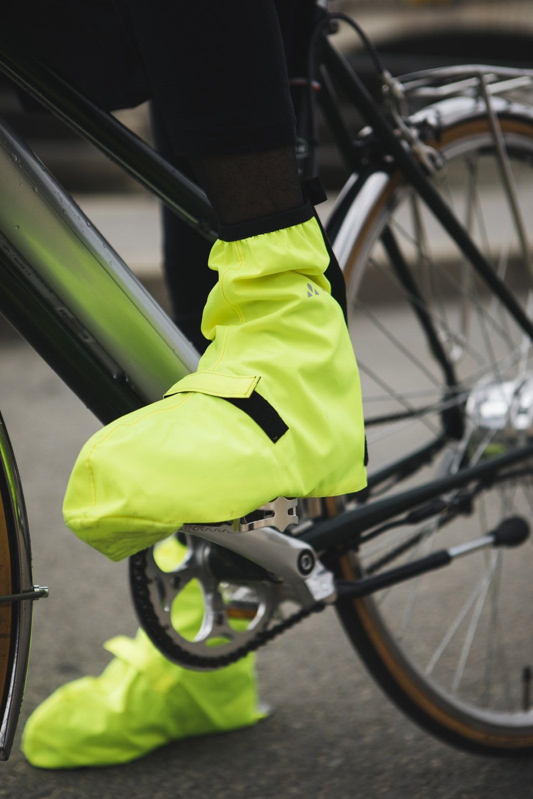 vaude-gaiter-sovrascarpe-ghette-idrorepellenti-per-bici-con-velcro-e-riflettenti image 2