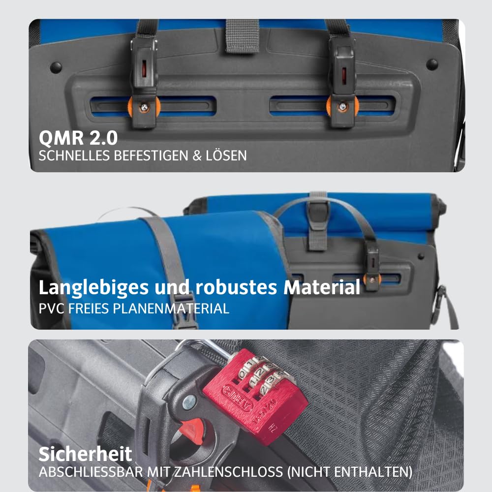 vaude-aqua-back-single-borsa-portapacchi-posteriore-impermeabile-da-bicicletta-2 image 7
