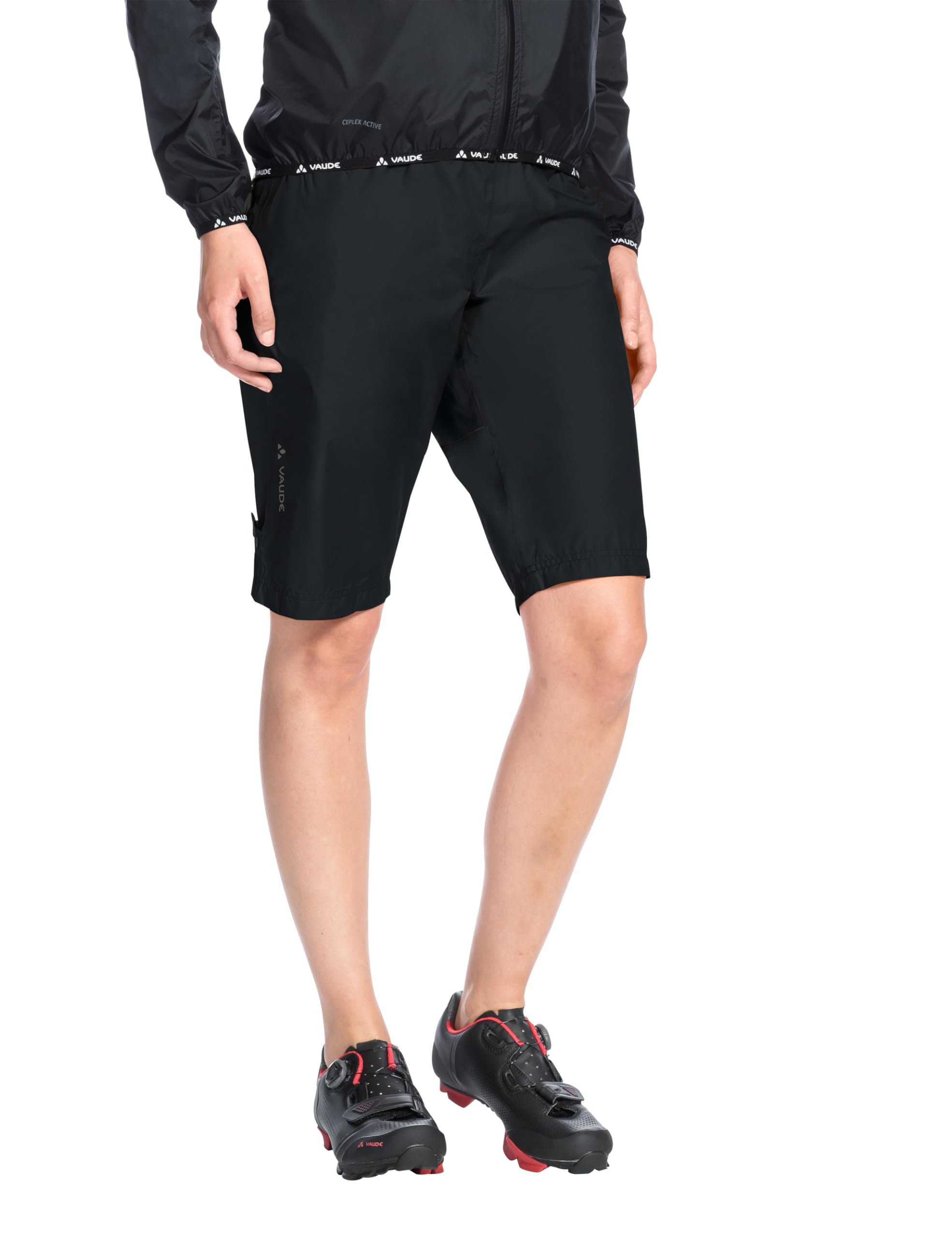 vaude-women-s-drop-shorts-pantaloncini-impermeabili-da-donna-con-tecnologia-cepl image 2