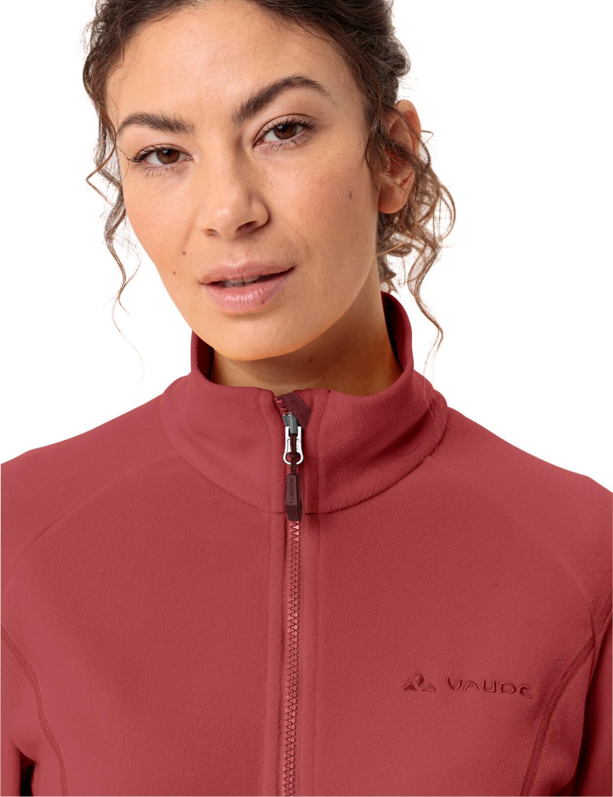 vaude-giacca-in-pile-rosemoor-ii-donna-in-polartec-riciclato-al-100-con-sistema- image 3