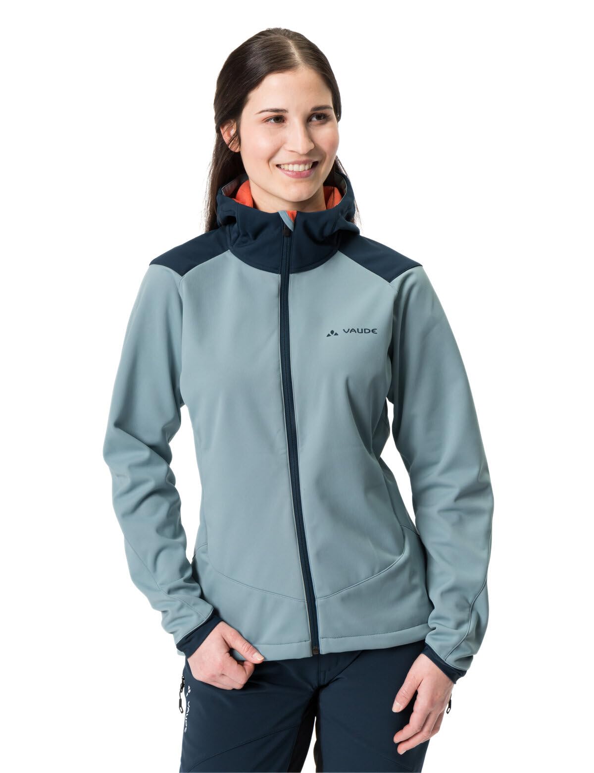 vaude-qimsa-giacca-softshell-da-donna-per-ciclismo-cappuccio-regolabile image 2
