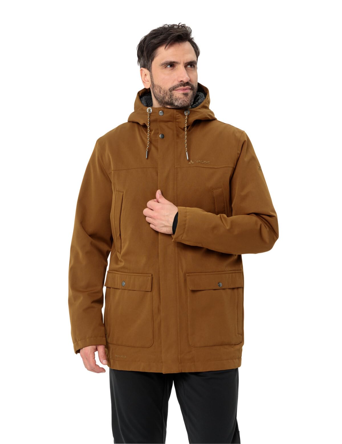 vaude-manukau-parka-antipioggia-uomo-con-membrana-e-primaloft-black-eco image 2