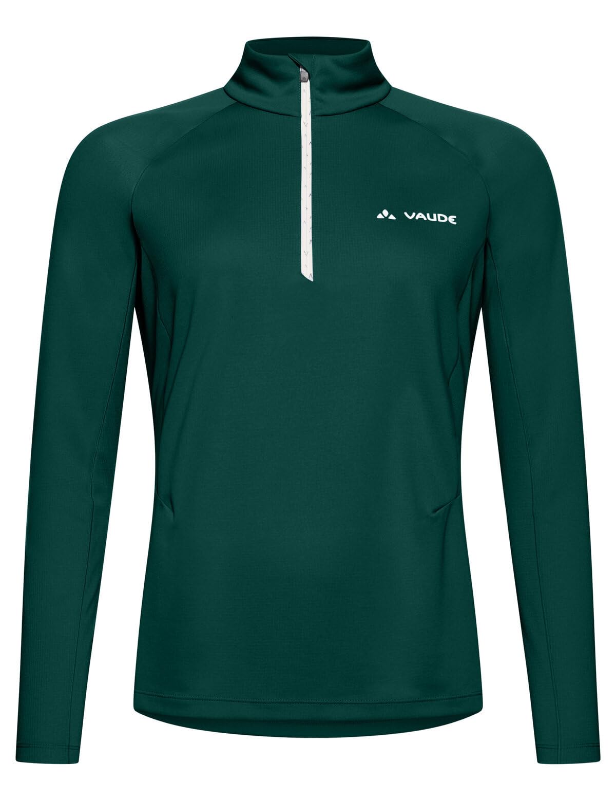 vaude-larice-light-shirt-ii-maglietta-termica-donna-con-zip-lunga-traspirante image 7