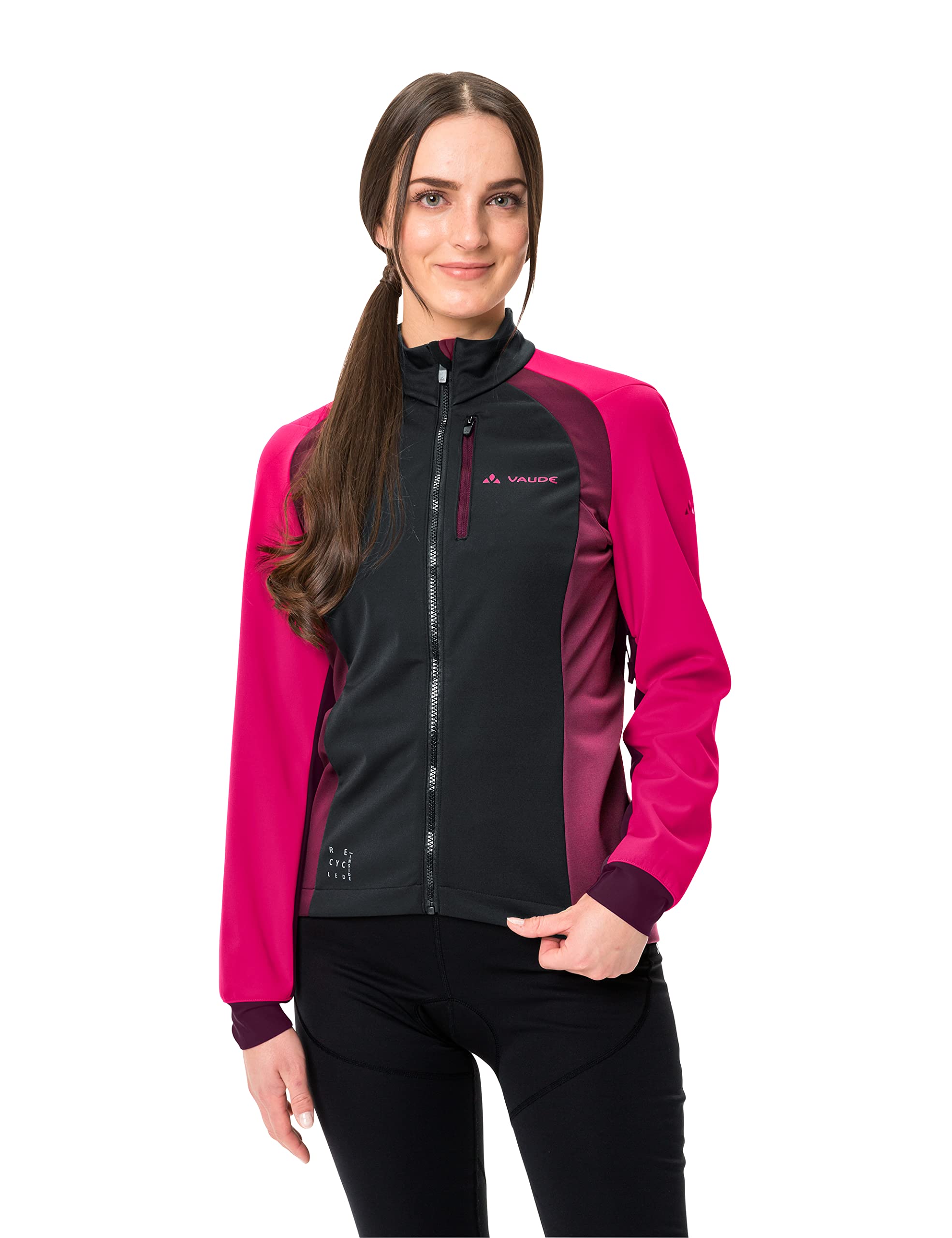 vaude-giacca-posta-softshell-da-donna-3-strati-antivento-100-poliestere-riciclat image 2