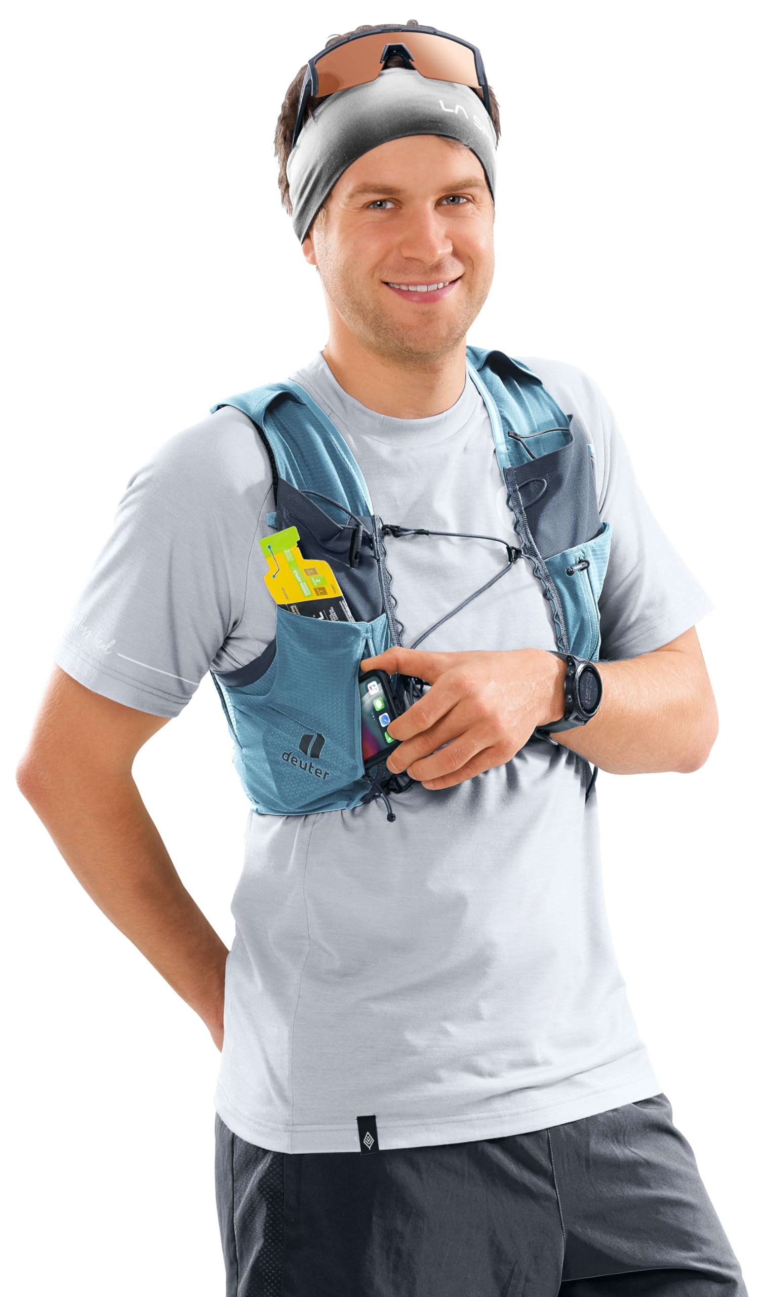 deuter-traick-5-gilet-da-trail-running-con-2-borracce-streamer-500-ml image 7