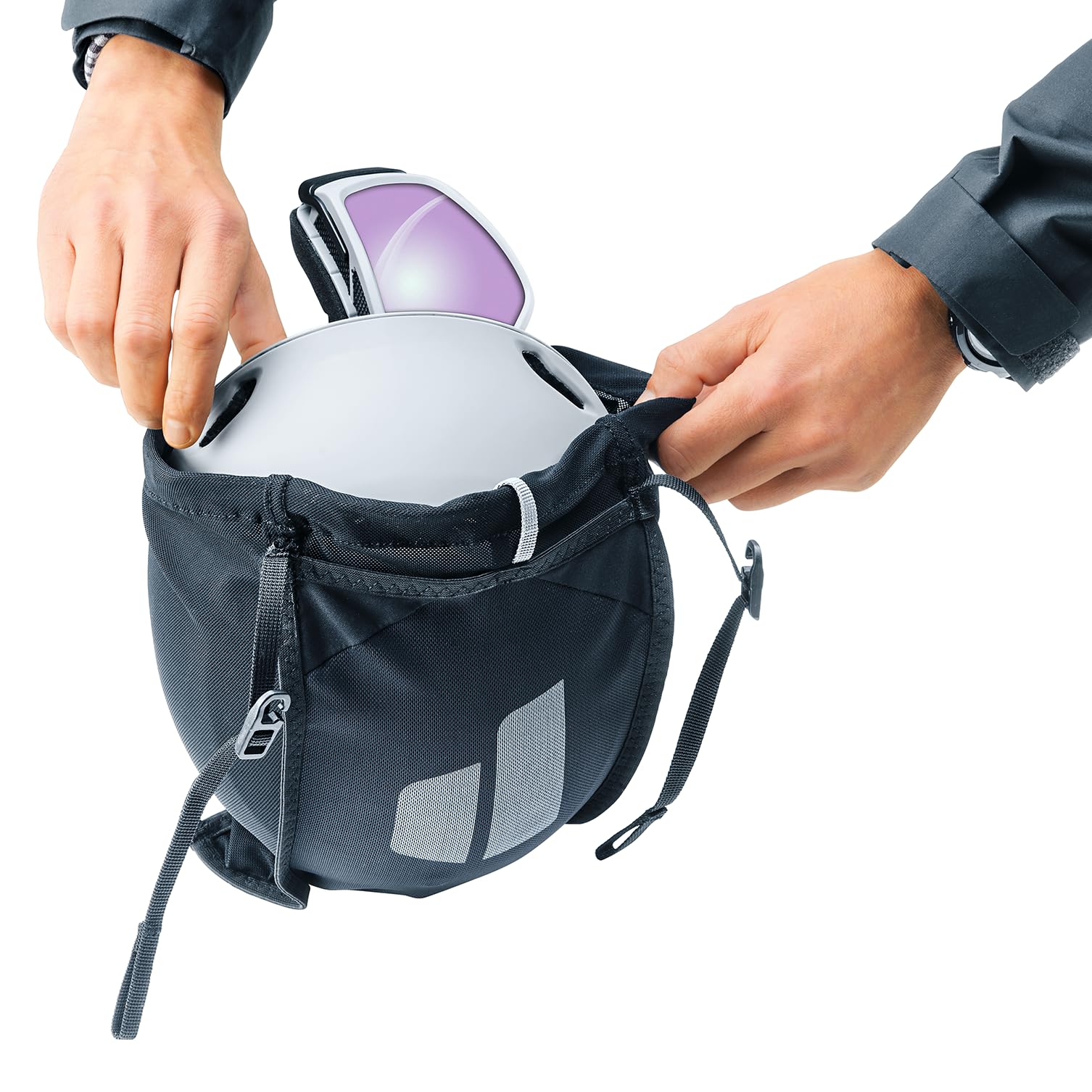 deuter-helmet-bag-borsa-portacasco-in-rete-leggera-per-zaini image 2