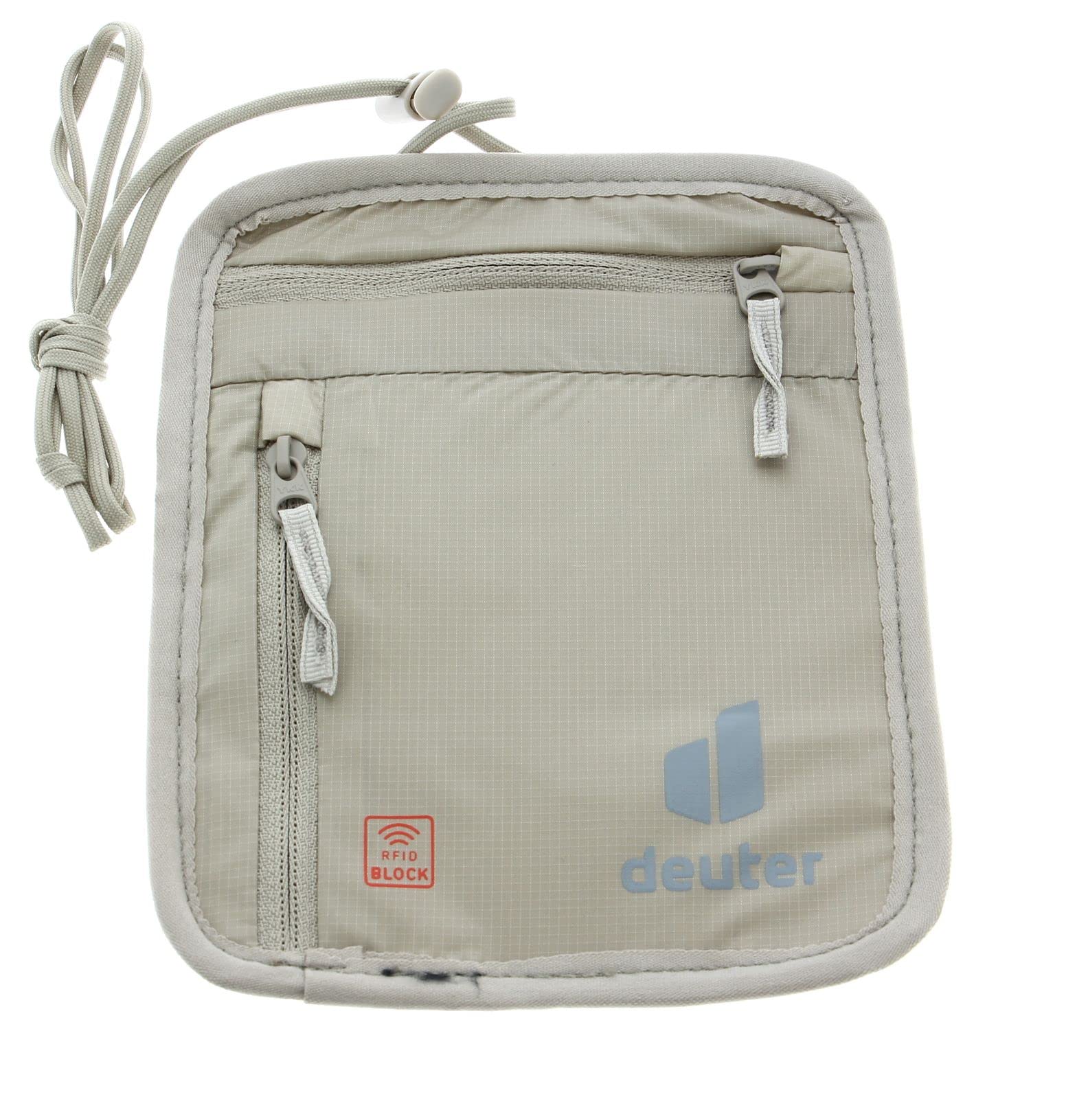 deuter-security-wallet-i-rfid-block-portadocumenti-da-viaggio-da-collo-con-prote image 1
