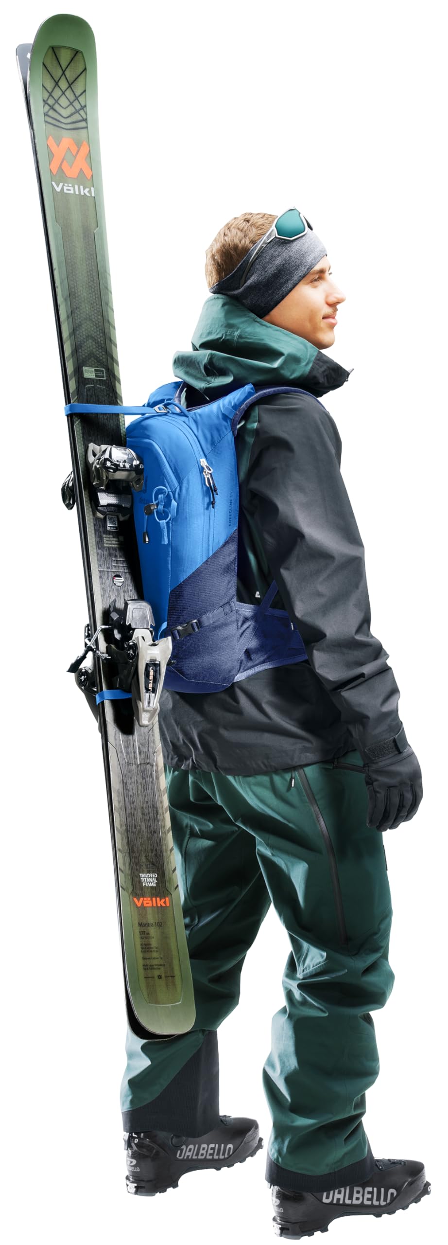 deuter-freecline-15-zaino-da-sci-all-mountain-unisex-15-l-con-attacco-sci-snowbo image 6