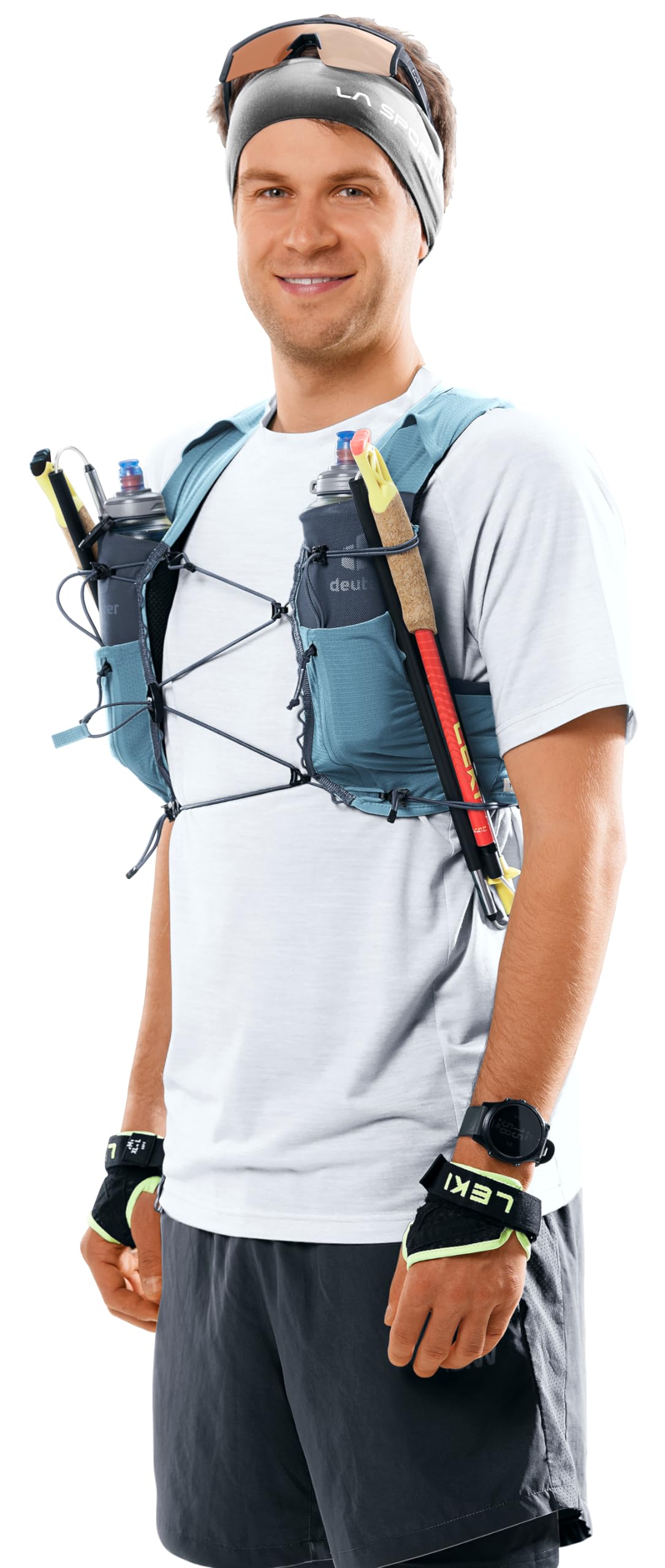 deuter-traick-5-gilet-da-trail-running-con-2-borracce-streamer-500-ml image 6
