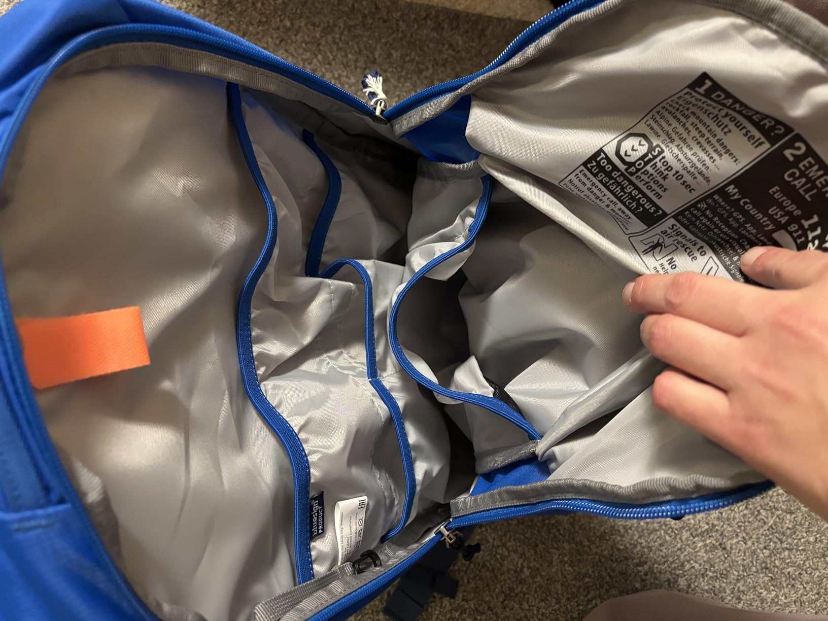 Zip rottura dopo poche uscite