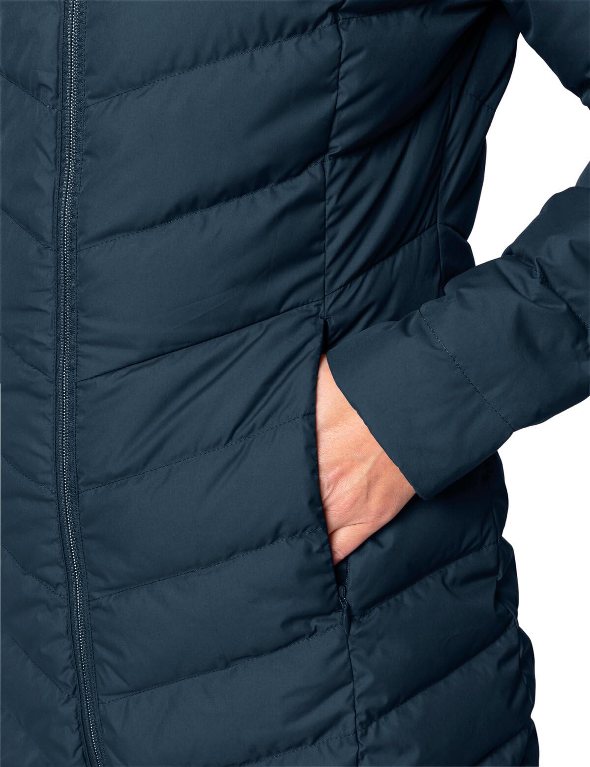 vaude-annecy-down-coat-giacca-piumino-donna-in-piuma-d-anatra-riciclata-con-trap image 5
