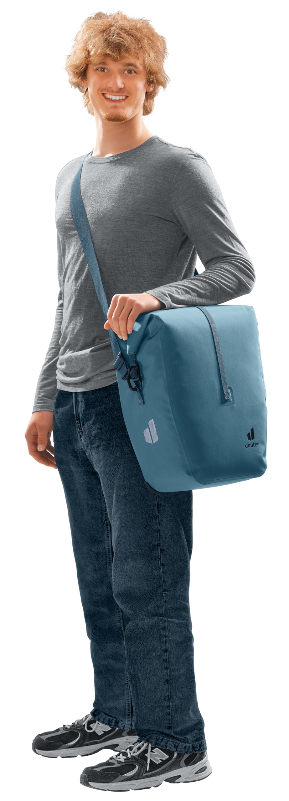 deuter-visby-20-5-borsa-portapacchi-bicicletta-impermeabile-25-l-con-tracolla-ri image 8