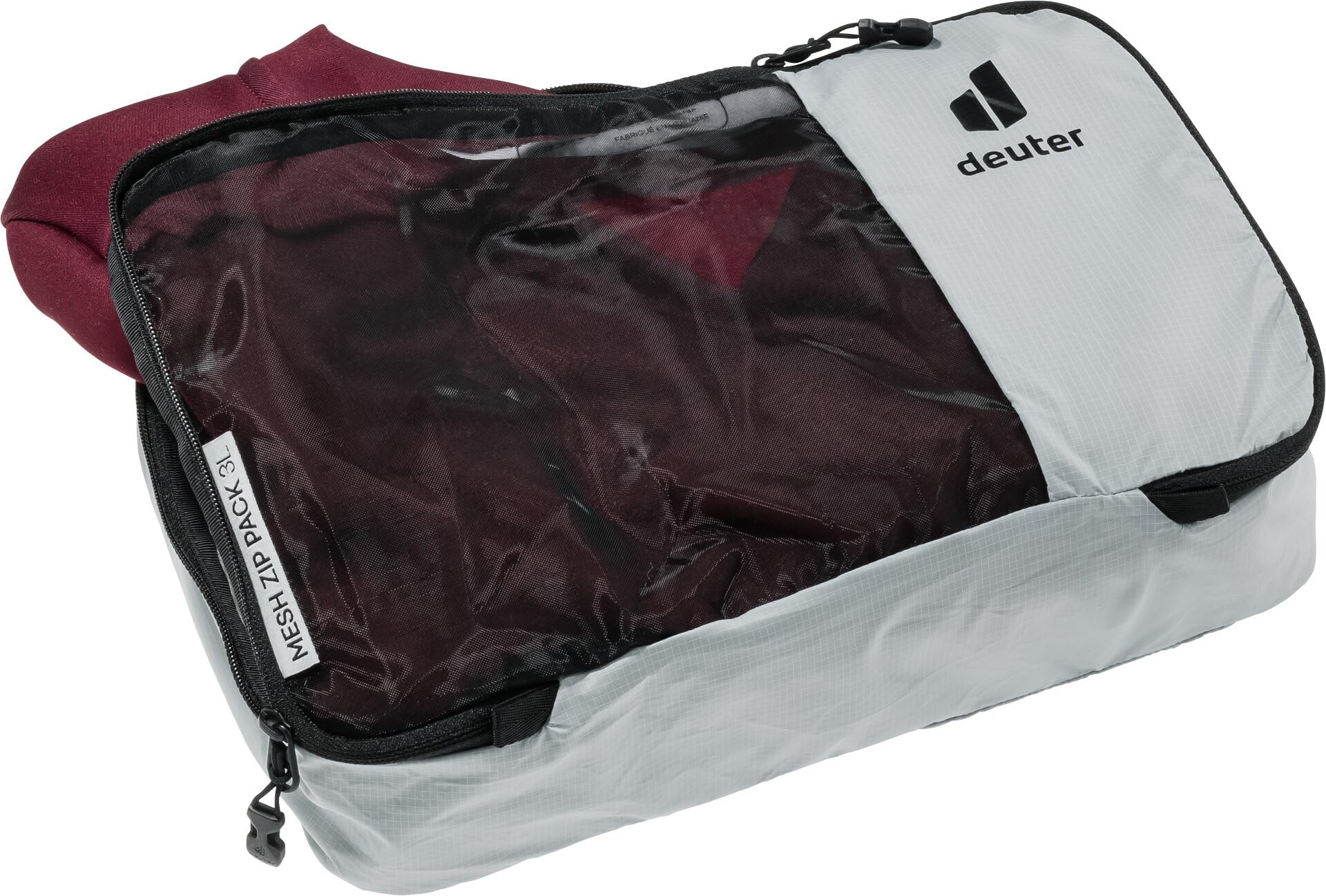 deuter-mesh-zip-pack-3-sacchetto-portaoggetti-con-cerniera-in-tessuto-riciclato- image 2
